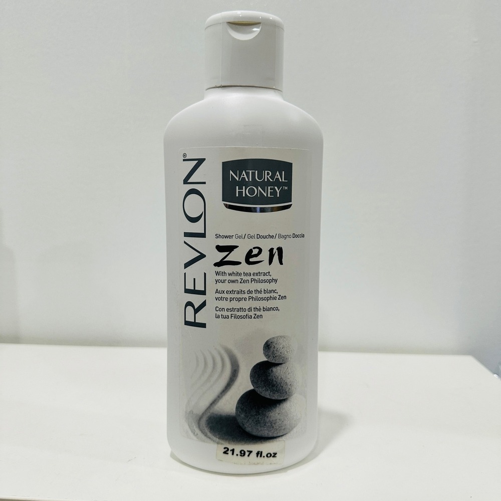 Revlon Natural Honey Zen Shower Gel White Tea Extract 21.97 fl oz 650ml Spain